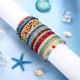 24 Pcs Handmade Beaded Bracelets For Women Adjustable Crystals Stretch Bracelet Colorful Elastic Beaded Anklet Bracelets Set 24 Pcs Handmade Beaded Bracelets For Women Adjustable Crystals Stretch Bracelet Colorful Elastic Beaded Anklet Bracelets Set